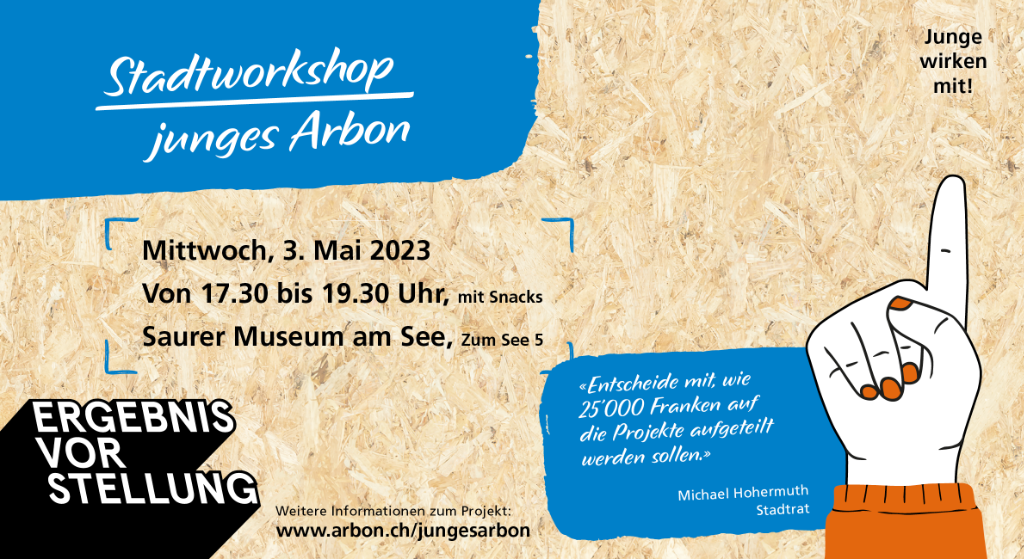 Banner Ergebnisvorstellung junges Arbon Banner Ergebnisvorstellung junges Arbon